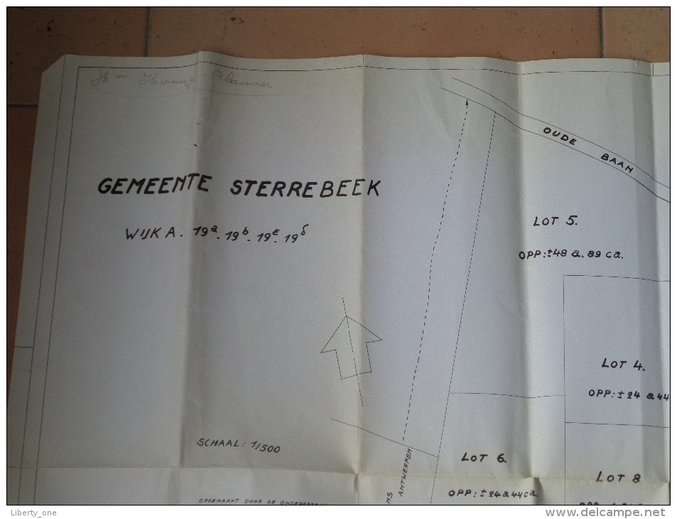 Gemeente STERREKEEK Wijk A ( V. Decourt Landmeter - Schatter Machelen ) Anno 19?? ( Zie Foto´s Voor Detail ) ! - Other & Unclassified