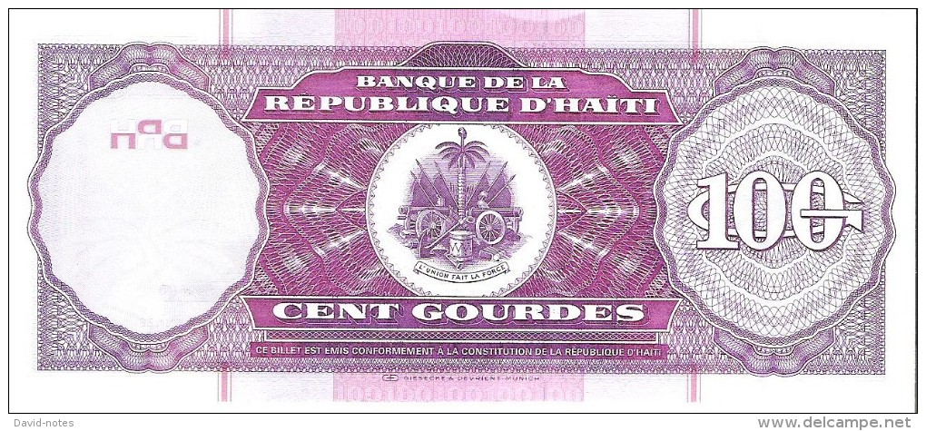 Haiti - Pick 268 - 100 Gourdes 2000 - Unc - Haiti