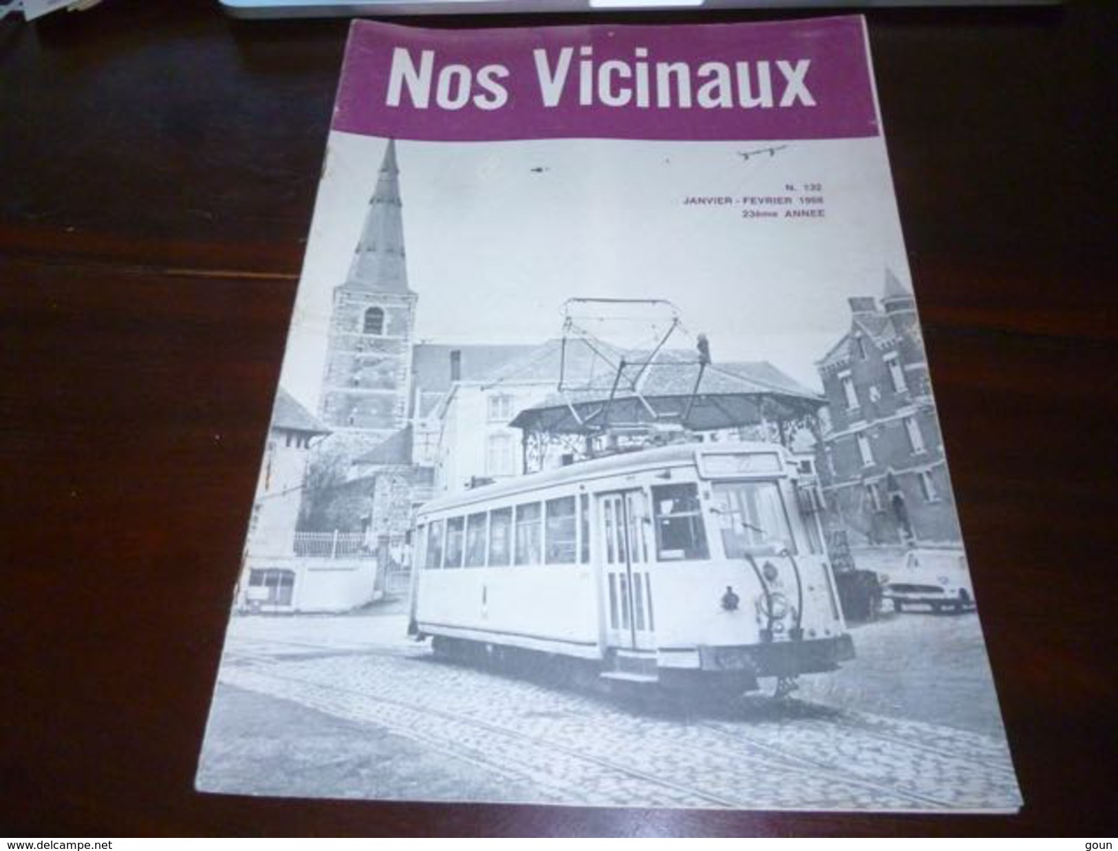 CB1LC156 Revue Nos Vicinaux - SNCV - N°132 - 1968 - Tram - Tramway - Chemin De Fer