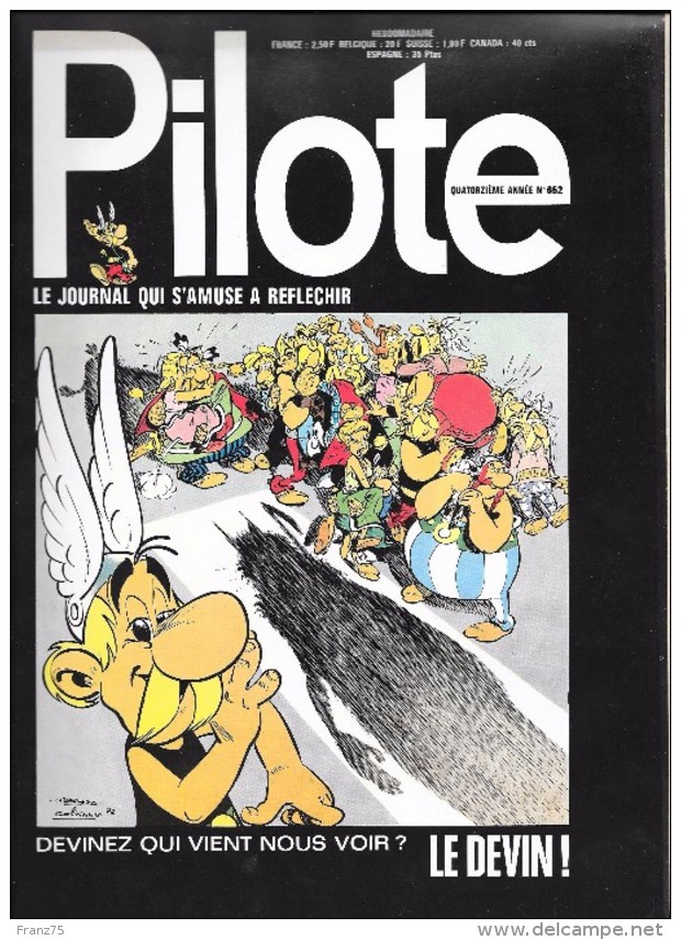 PILOTE-Hebdo N°652-1972-Dargaud--TBE - Pilote