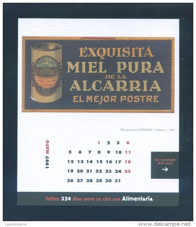 Barcelona. *Alimentaria* Lote 12 Meses *Abril 1997 - Marzo 1998* Meds: 120x138 Mms. - Otros & Sin Clasificación