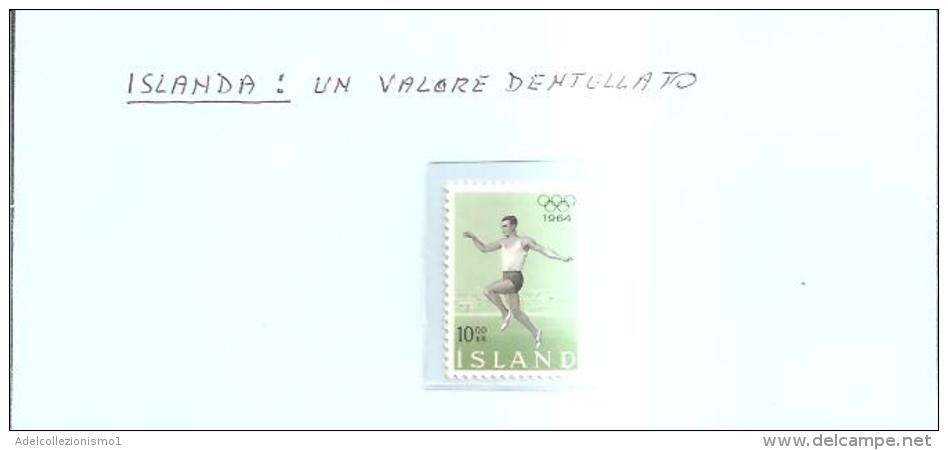 64218) Islanda-1964 -olimpiadi Di Tokio -serie Di 1 V-nuovo- - Ungebraucht