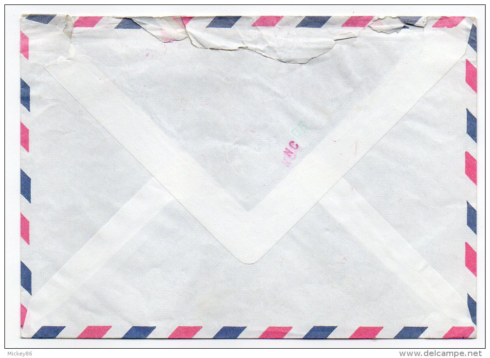 USA-1980--Lettre Pour CLERMONT-FERRAND-63 (France)--timbre Seul Sur Lettre"Aviation Pionneers"-cachet Rouge - Cartas & Documentos