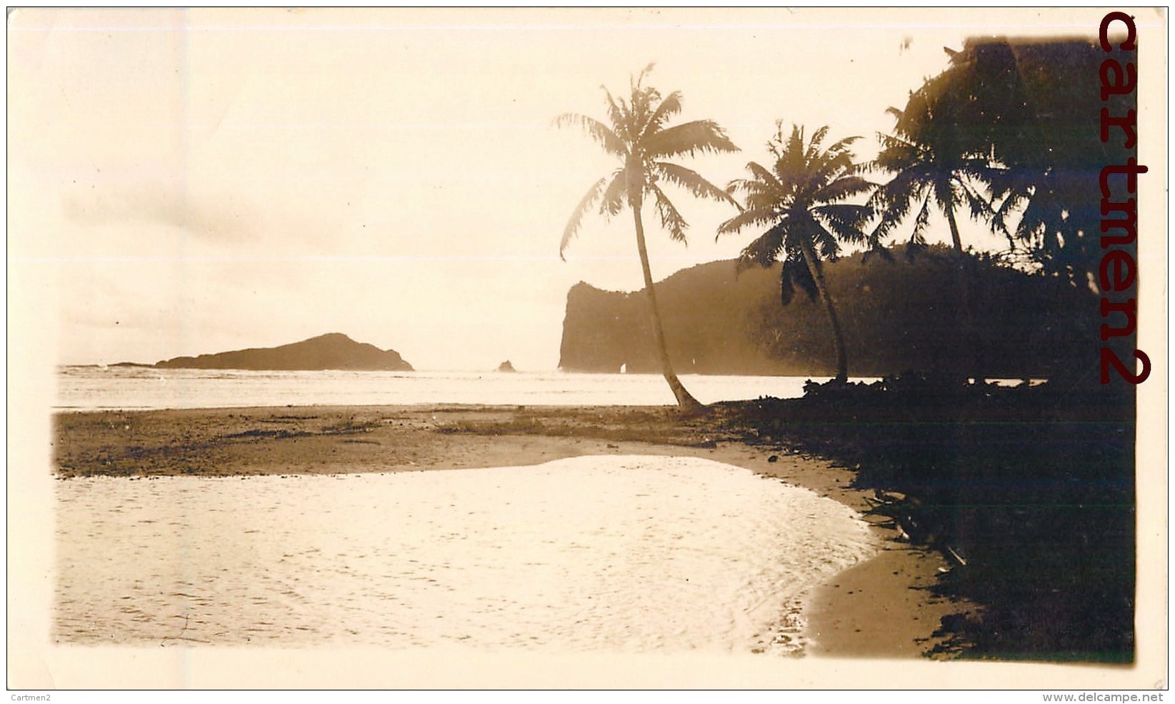ILES SAMOA UNE PLAGE COCOTIER OCEANIE ETHNOLOGIE - Samoa