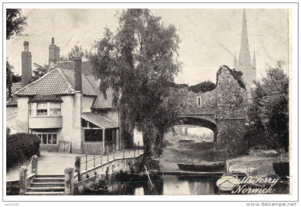 (830) Very Old Postcard - Carte Ancienne - UK - Norwich - Norwich