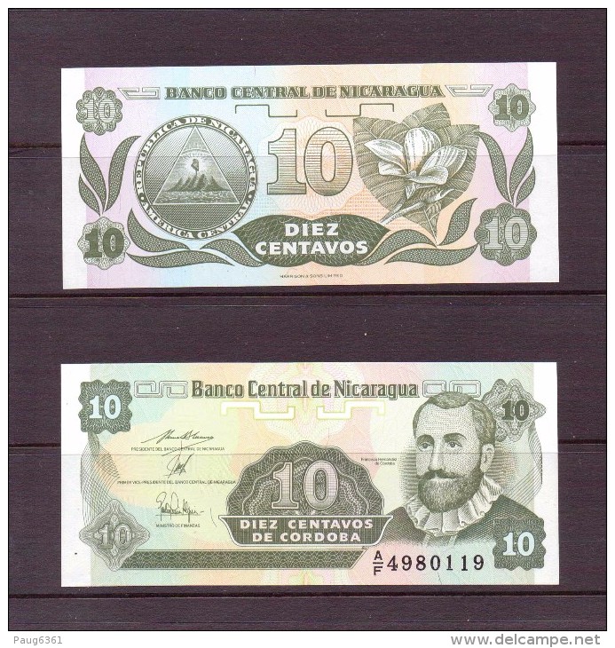 NICARAGUA 1991 4 BILLETS 1-5-10-25 CORDOBA  NEUF UNC P167/70 - Nicaragua