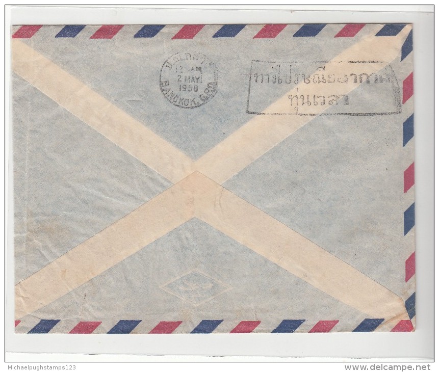 Germany / Airmail / Thailand - Other & Unclassified