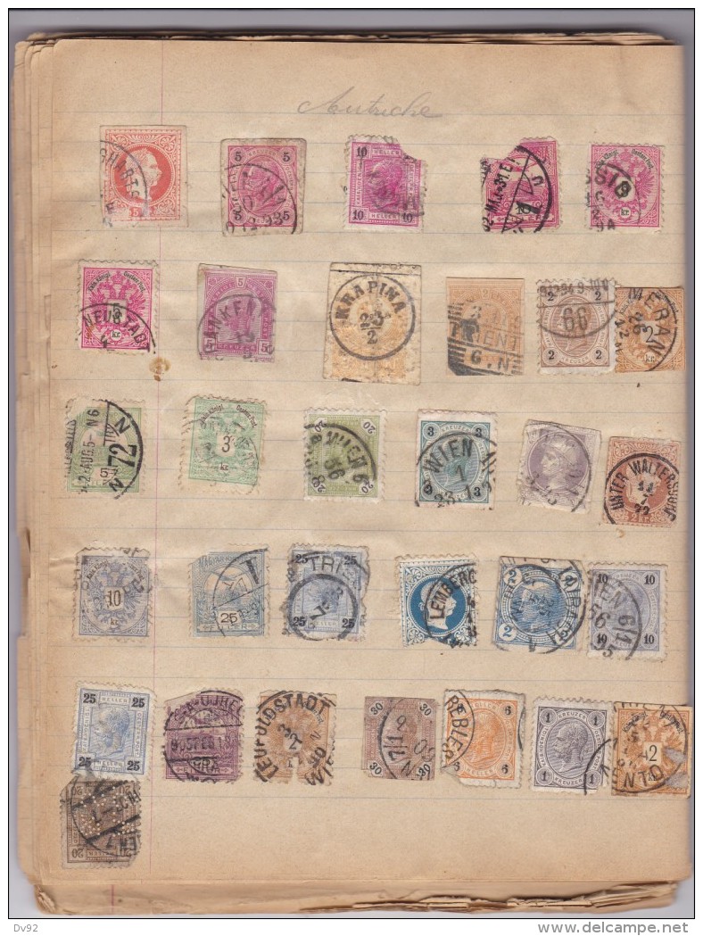 COLLECTION TIMBRES PREMIERES EMISSIONS DONT CHINE JAPON FRANCE PRIX DE DEPART 1 EURO - Verzamelingen (in Albums)