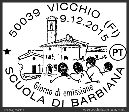 Nuovo - ITALIA - 2015 - Scuola Di Barbiana - Scuola  - 0.95 € - Serie Tematica “il Senso Civico”  - Milani - Barre 1687 - Codici A Barre