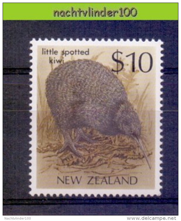 Mza013 FAUNA VOGELS KIWI BIRDS VÖGEL AVES OISEAUX NEW ZEALAND 1989 PF/MNH - Kiwis