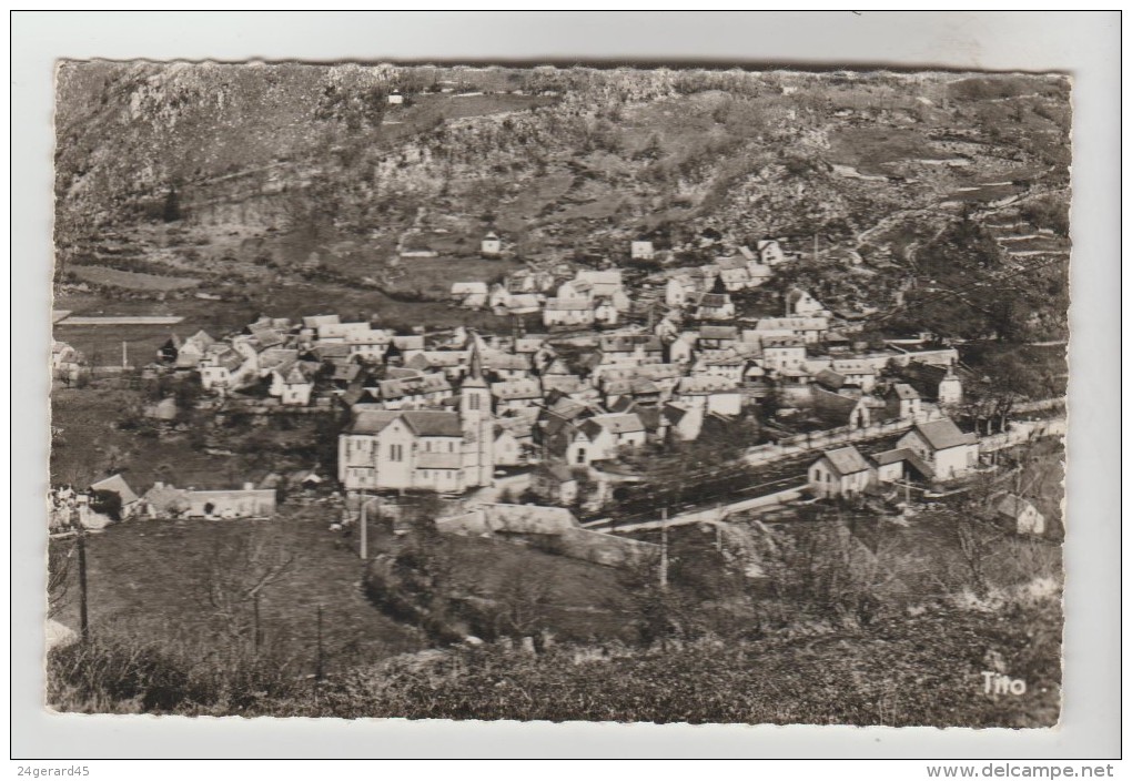 CPSM BORDERES LOURON (Hautes Pyrénées) - Vu De La Route D'Ilhan - Borderes Louron