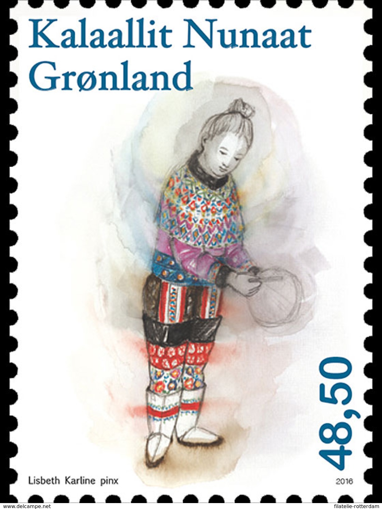 Groenland / Greenland - Postfris / MNH - Complete Set National Costumes 2016 - Nuevos