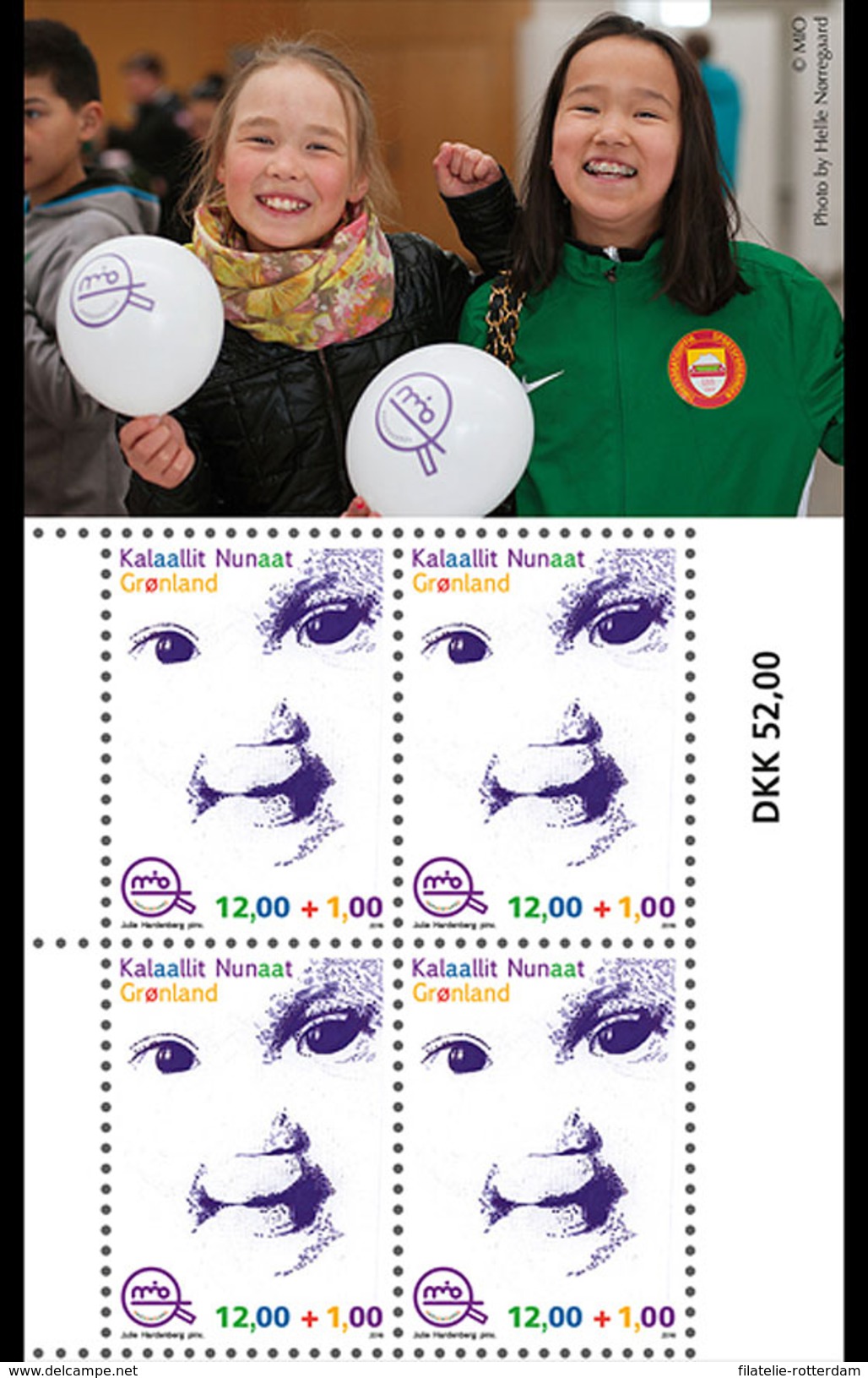 Groenland / Greenland - Postfris / MNH - Sheet Kindertijd 2016 - Nuevos