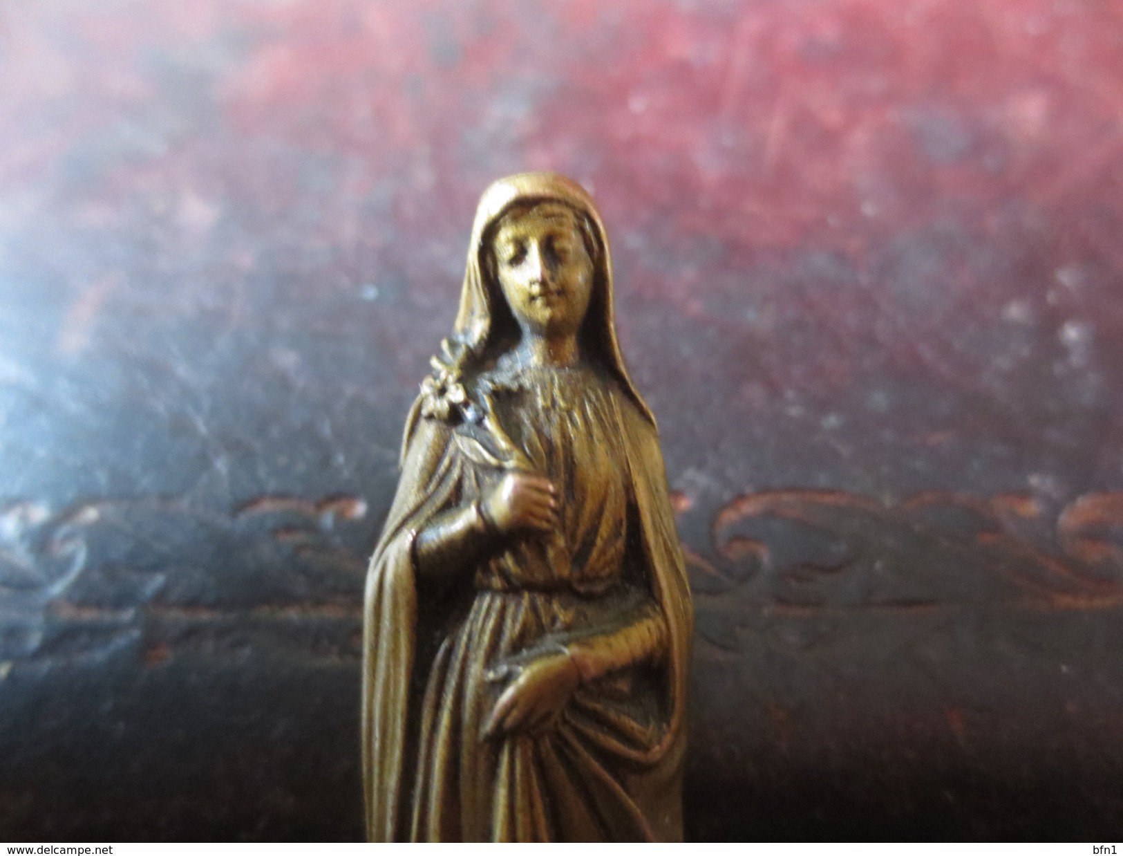 BUSTE VIERGE - BRONZE  VOIR PHOTOS - Religion & Esotericism