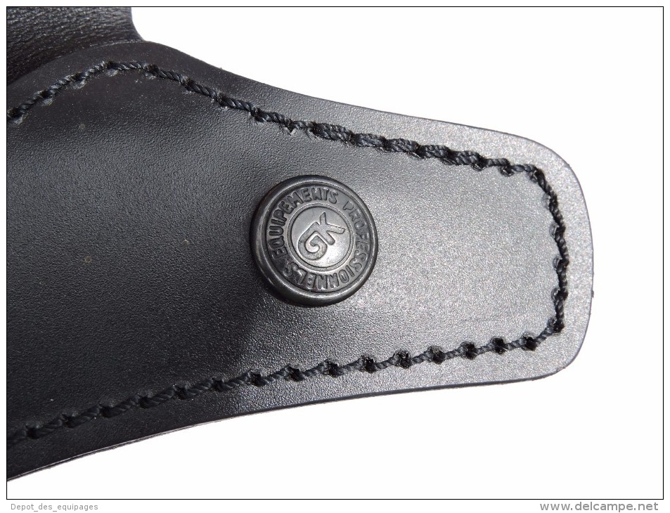 ETUI CUIR HOLSTER BERETTA 92 - MAS G.1   GENDARMERIE ETAT NEUF