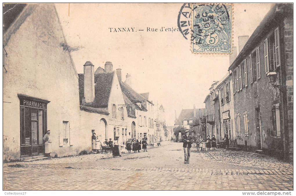 58 -  TANNAY  -  RUE D'ENFER - Tannay