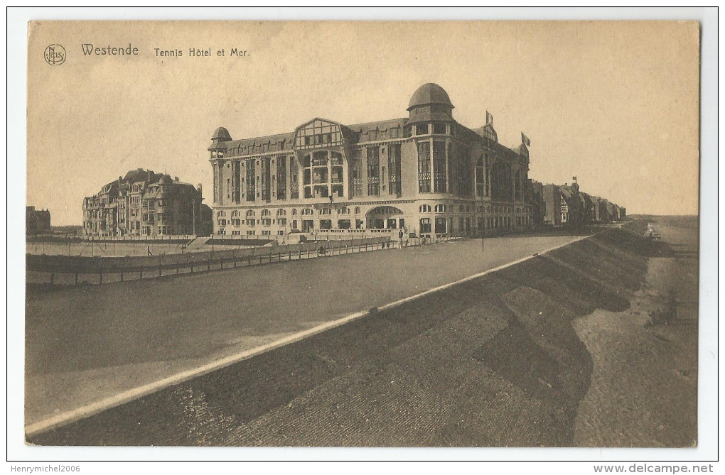 Belgique - Westende - Tennis Hotel Et Mer - Westende