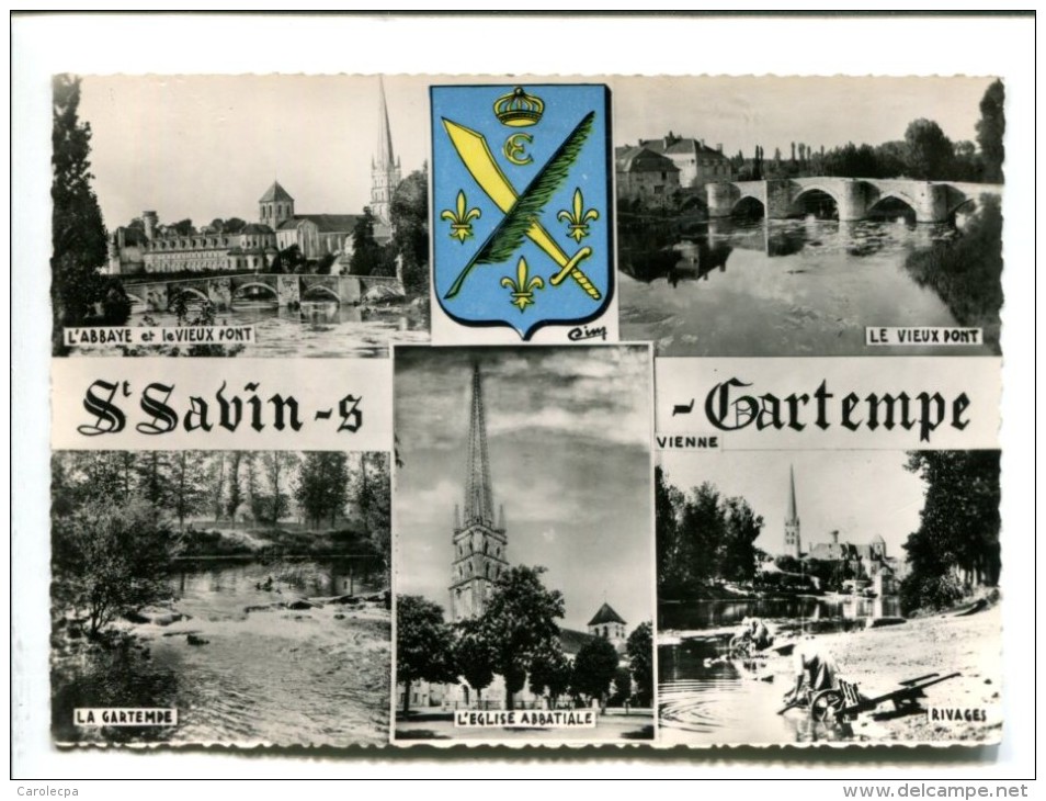 CP -  Saint Savin Sur Gartempe (86) - Saint Savin