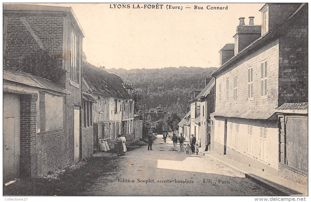 27- LYONS-LA-FÖRET - RUE CONNARD - Lyons-la-Forêt