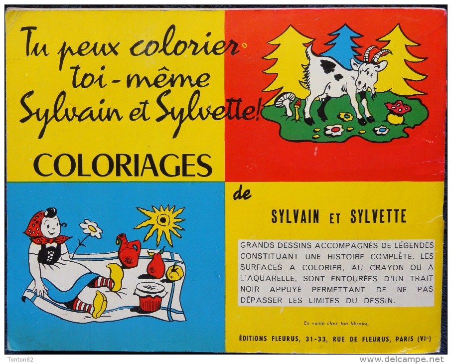 Sylvain Et Sylvette - N° 33 -  " Compère L'Ours Est Bien Puni  " - Éditions Fleurus - ( 1958 ) . - Sylvain Et Sylvette