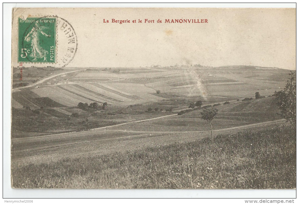 54 - La Bergerie Et Le Fort De Manonviller - Other & Unclassified