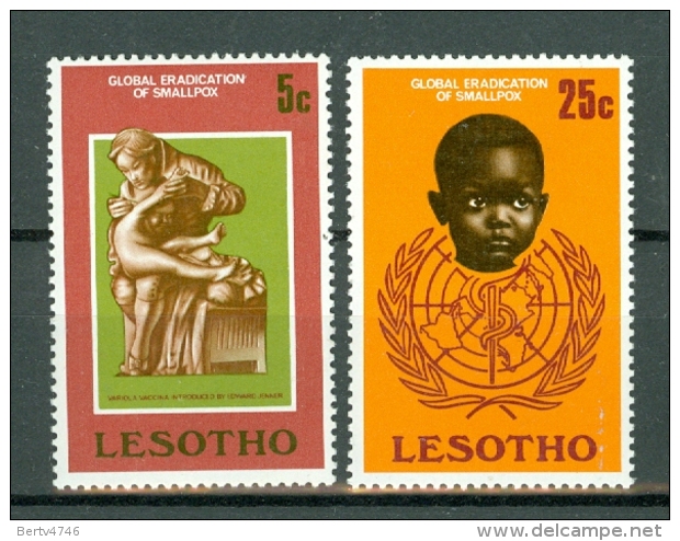 Lesotho 1978 Yv 356/57**, Mi 254/55**,   MNH - Lesotho (1966-...)