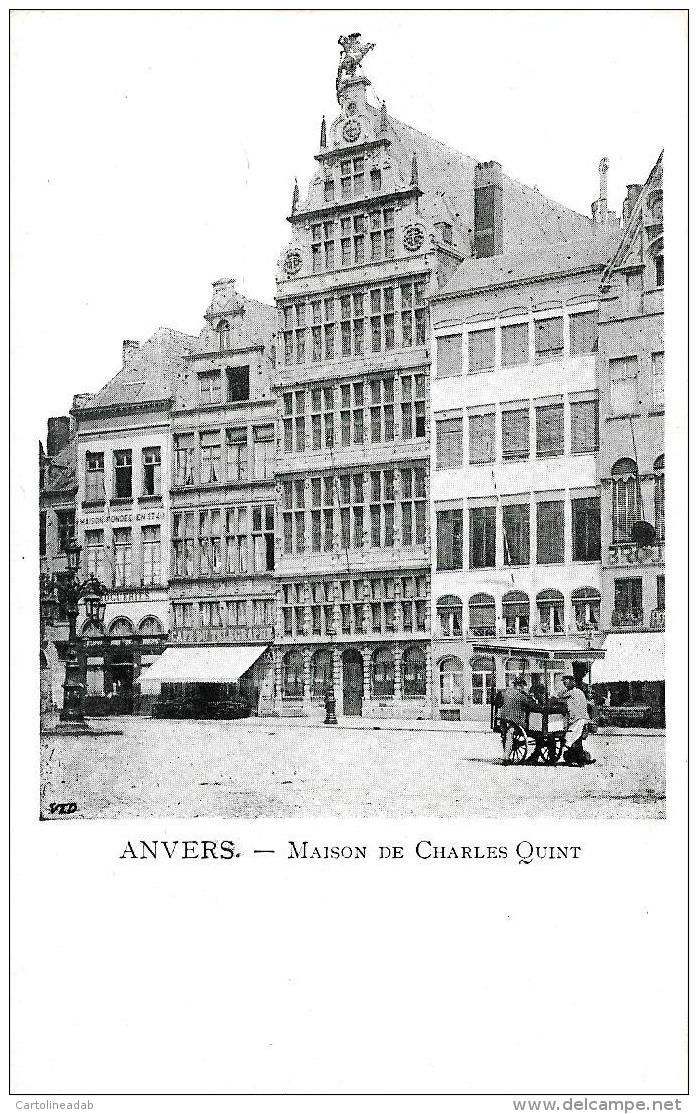 [DC2783] CPA - BELGIO - ANVERS - MAISON DE CHARLES QUINT - Non Viaggiata - Old Postcard - Altri & Non Classificati