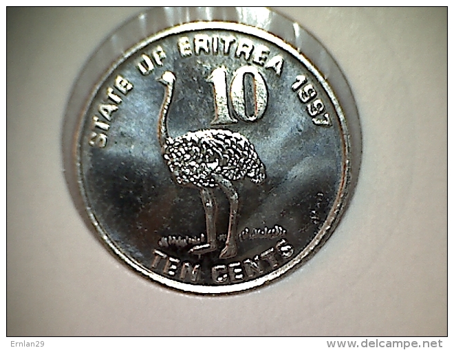 Eritrea 10 Cents 1997 TTB - UNC - Eritrea