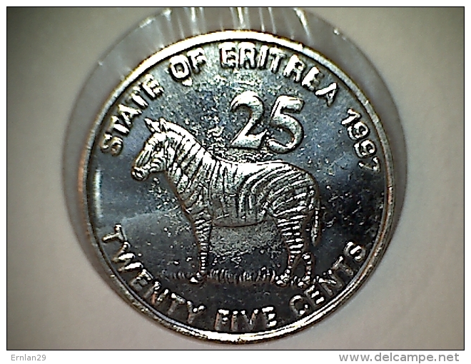 Eritrea 25 Cents 1997 TTB - UNC - Eritrea