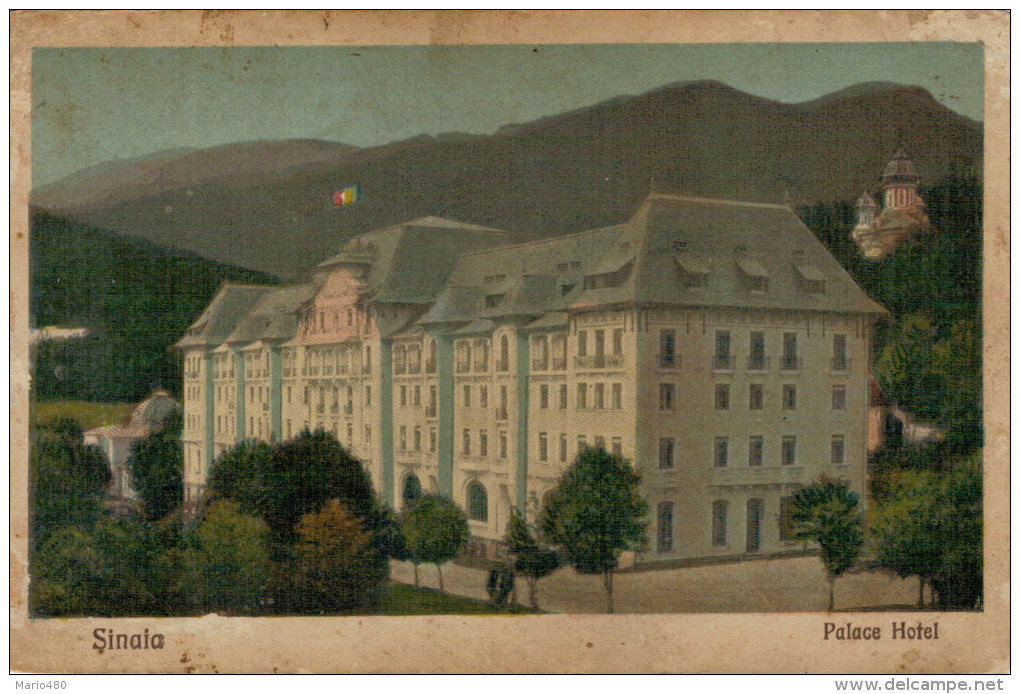 CARTE  POSTALA   SINAIA   PALACE  HOTEL     (NUOVA) - Roemenië