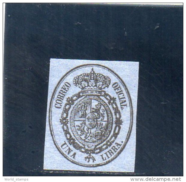 ESPAGNE 1855 * - Officials