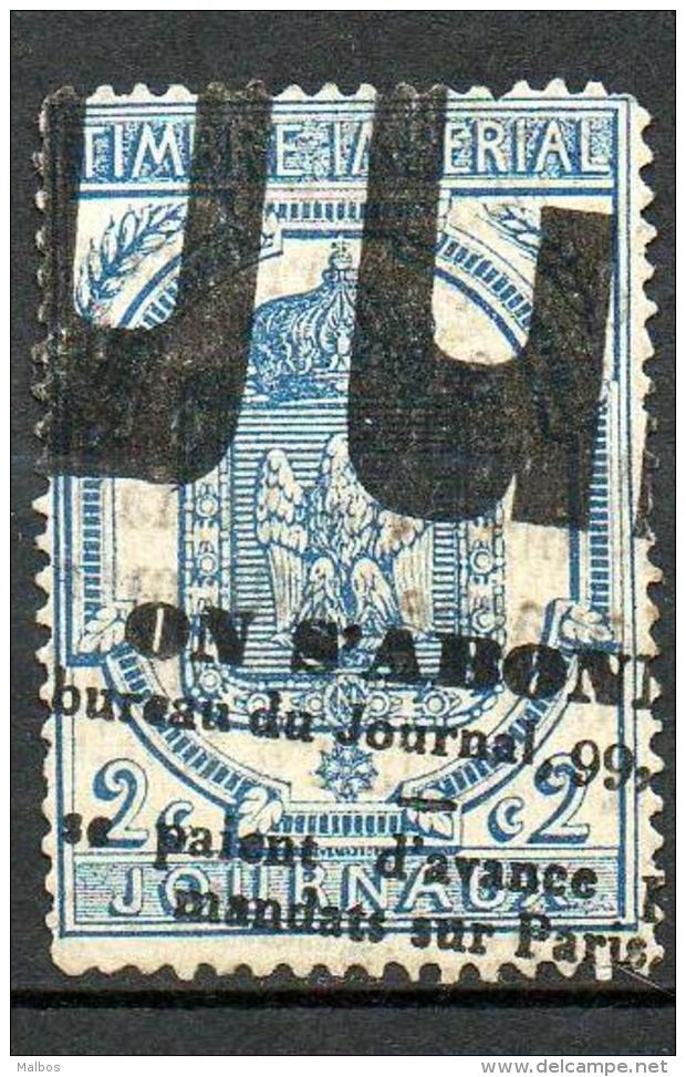 FRANCE   Journaux  1869   (ob)  Y&T N° 8 - Zeitungsmarken (Streifbänder)