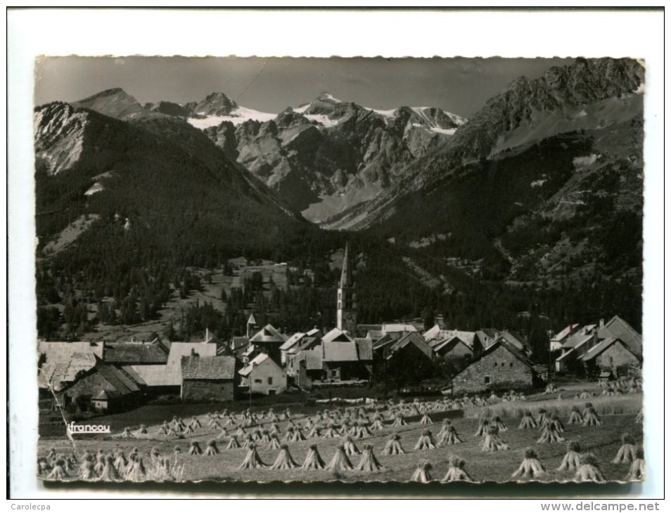 CP -  MONETIER LES BAINS (05)ET SES GLACIERS - Autres & Non Classés