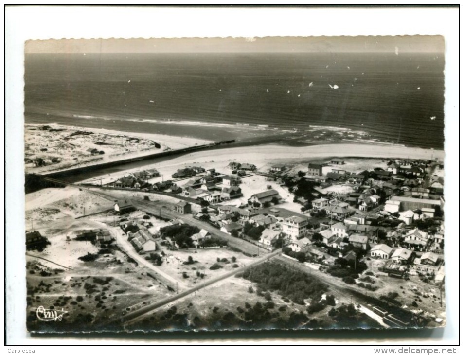 CP -  MIMIZAN PLAGE (40) Vue Aerienne - Mimizan Plage