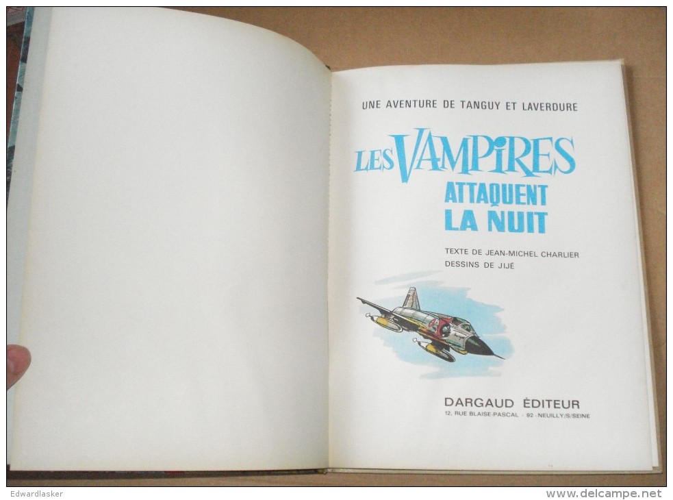 TANGUY Et LAVERDURE 15 : Les Vampires Attaquent La Nuit - EO Dargaud 1971 - Bon état - Tanguy Et Laverdure