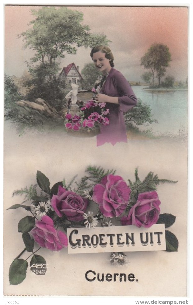 KUURNE, GROETEN UIT CUERNE, (verstuurd Met Zegel) - Kuurne