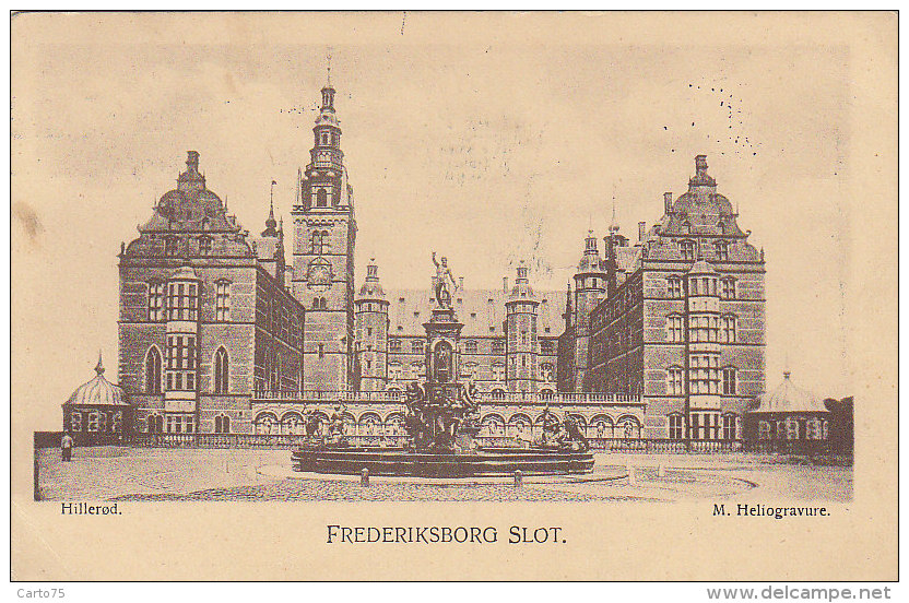 Danemark - Danmark - Frederiksborg Slot - Hotel Cosmopolite Kobenhavn - 1912 - Denmark