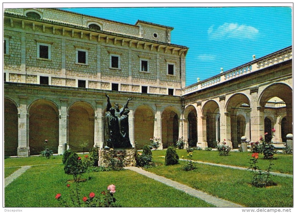 C3160 Cassino (Frosinone) - Abbazia Di Montecassino - I Tre Chiostri Inferiori / Non Viaggiata - Altri & Non Classificati