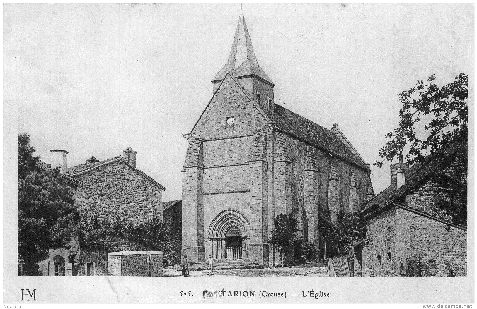 V3491 Cpa 23 Pontarion - L'Eglise - Pontarion