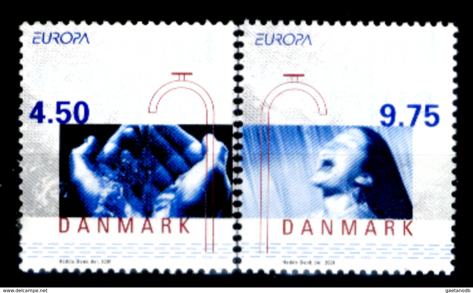 Danimarca-F0094 - 2001 - Y&T N. 1280/1281 (++) MNH, Privi Di Difetti Occulti.- - Nuevos