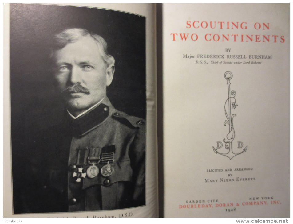 Scouting On Two Continents - Livre - Major Frederick Russel Burnham .D.S.O - 1900-1949