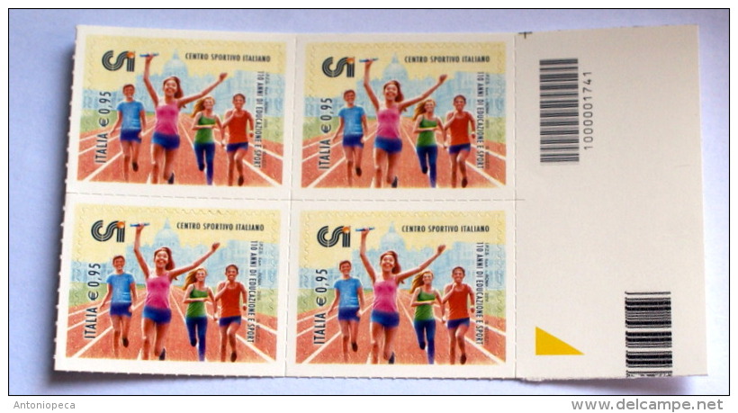 ITALIA 2016 - CSI 110 ANNI, BLOCK MNH** - Maximumkaarten