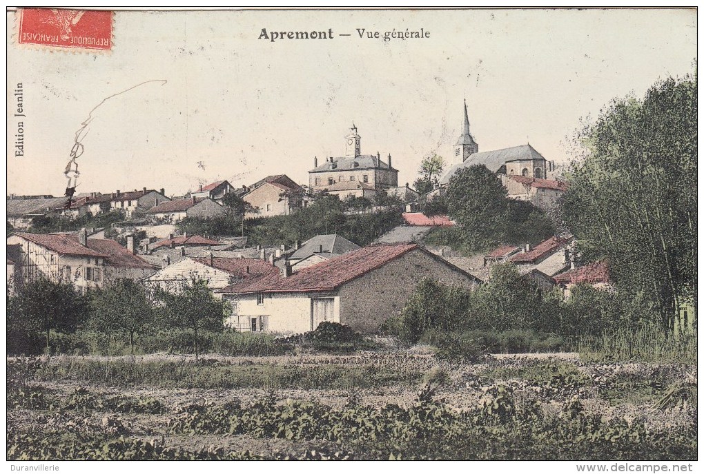 08 - APREMONT - Vue Générale 1908 - Altri & Non Classificati