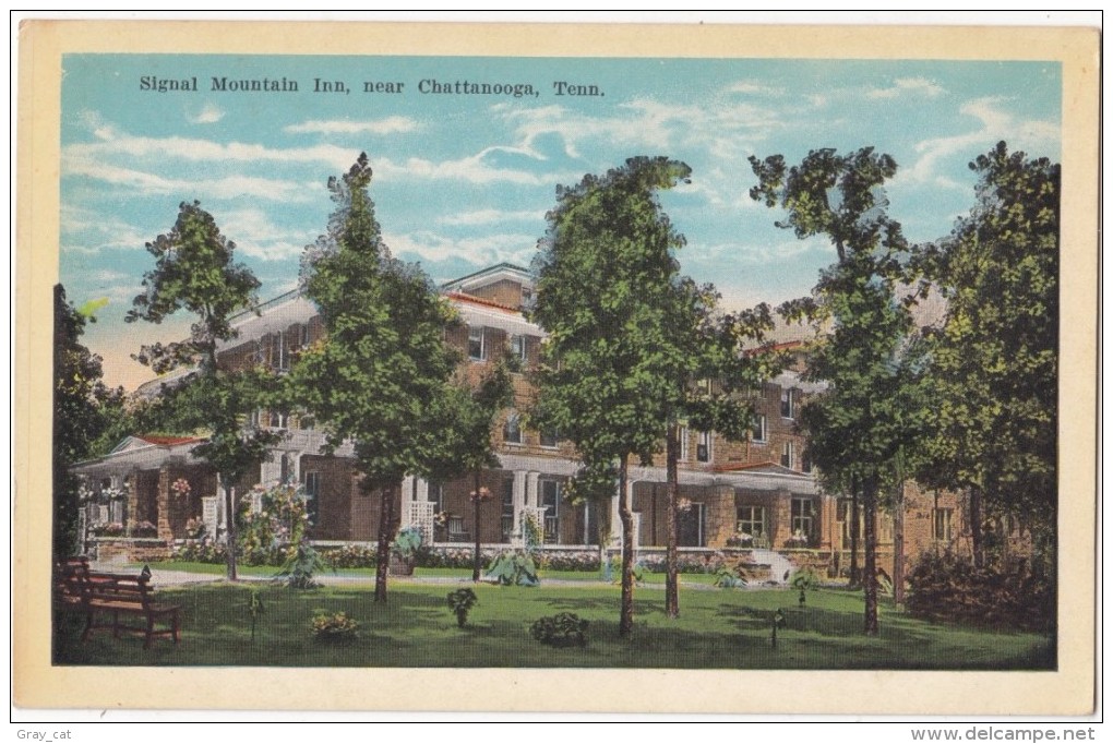 Signal Mountain Inn, Near Chattanooga, Tennessee, 1910s-20s, Unused Postcard [17308] - Chattanooga