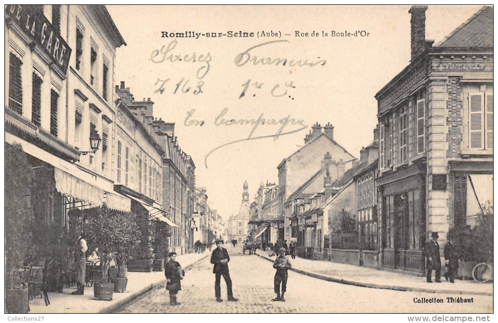 10-  ROMILLY-SUR-SEINE-   RUE DE LA BOULE D'OR - Romilly-sur-Seine