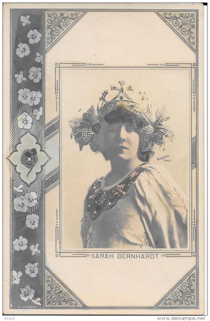 CPA...   FEMMES ...  ART NOUVEAU..  REUTLINGER..SARAH BERNARDT...EDITE AVANT1904... TBE ..SCAN. - Vrouwen