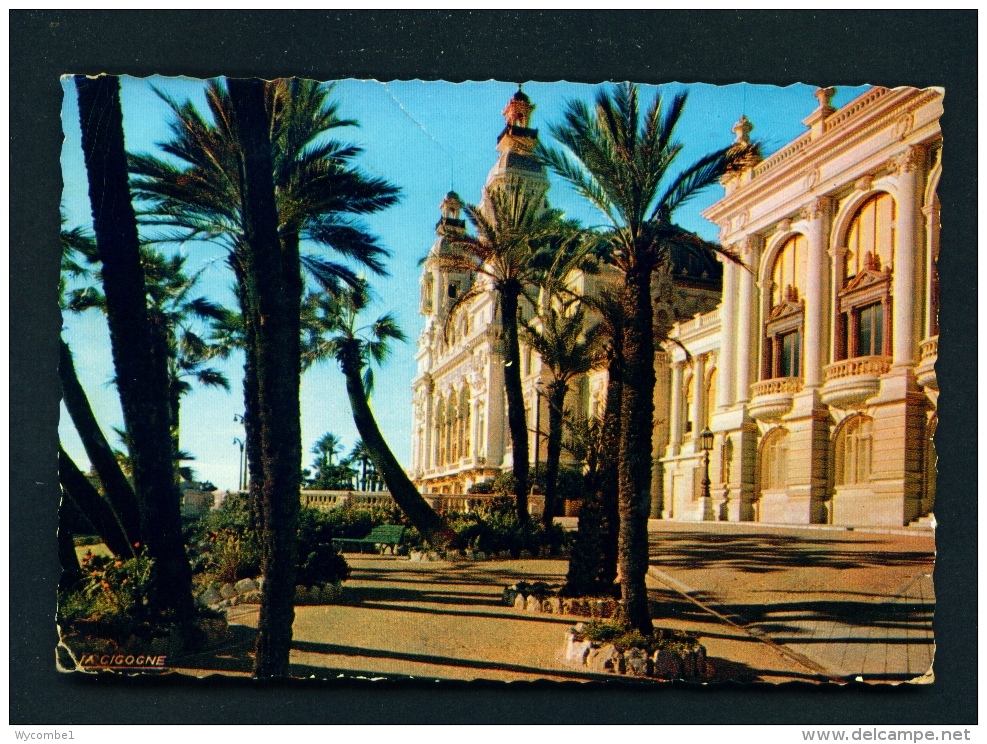 MONACO  -  The Casino  Used Postcard As Scans - Casino