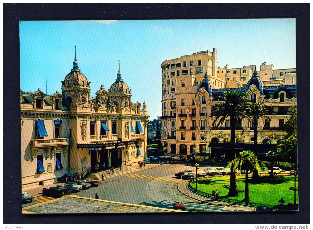 MONACO  -  Monte Carlo  L'Hotel De Paris And Casino  Used Postcard As Scans - Alberghi