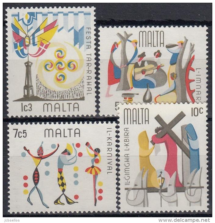 Malta 1976 Nº 520/23 Nuevo - Malte