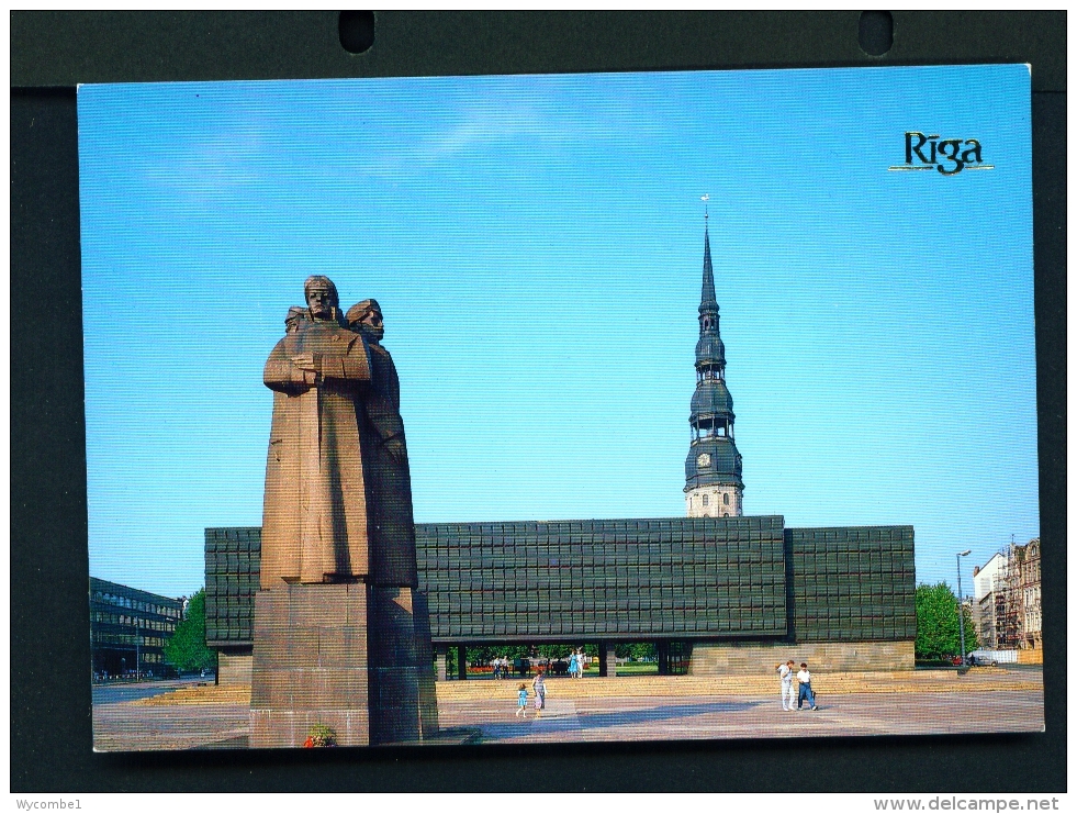 LATVIA  -  Riga  Museum To The Red Riflemen  Unused Postcard - Latvia